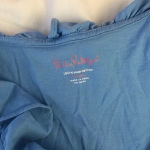 Lilly Pulitzer ruffle tank! XS